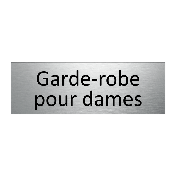 Garde-robe pour dames