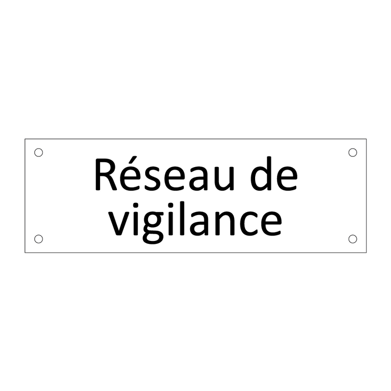 Réseau de vigilance