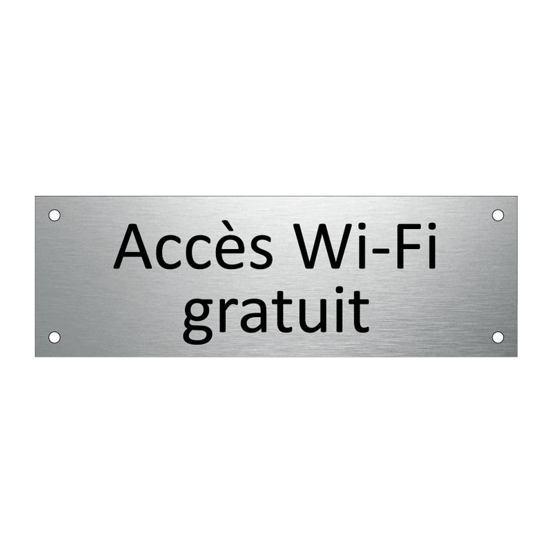 Accès Wi-Fi gratuit