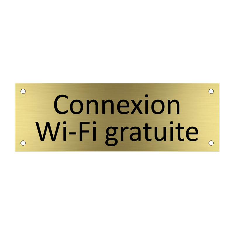 Connexion Wi-Fi gratuite