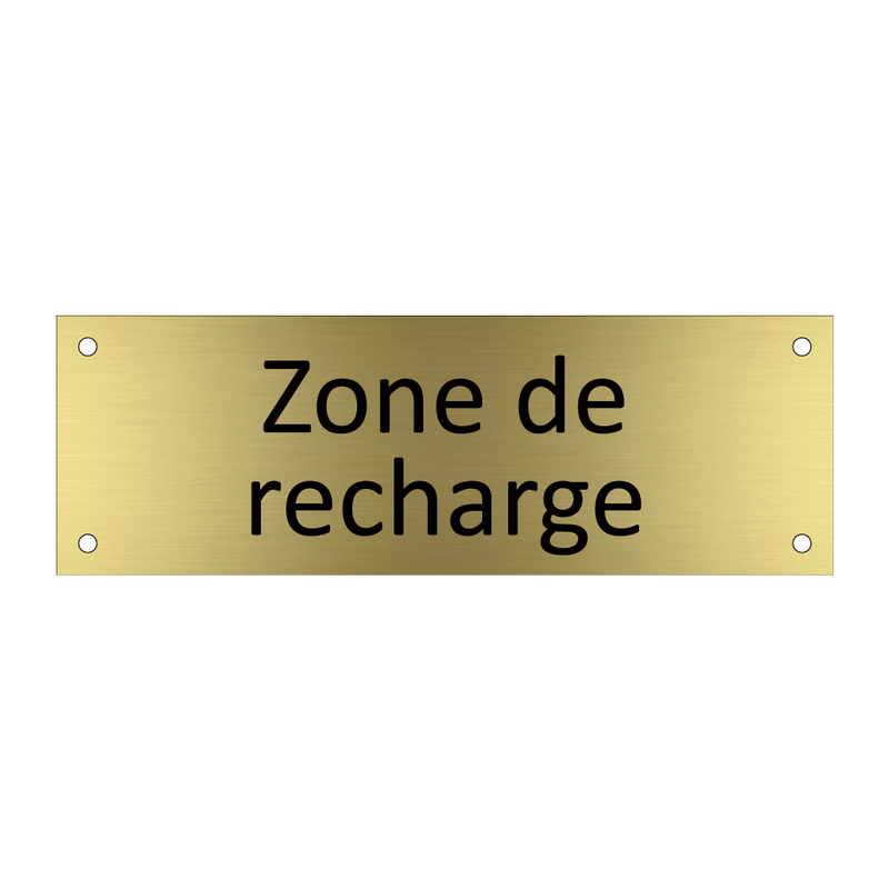 Zone de recharge