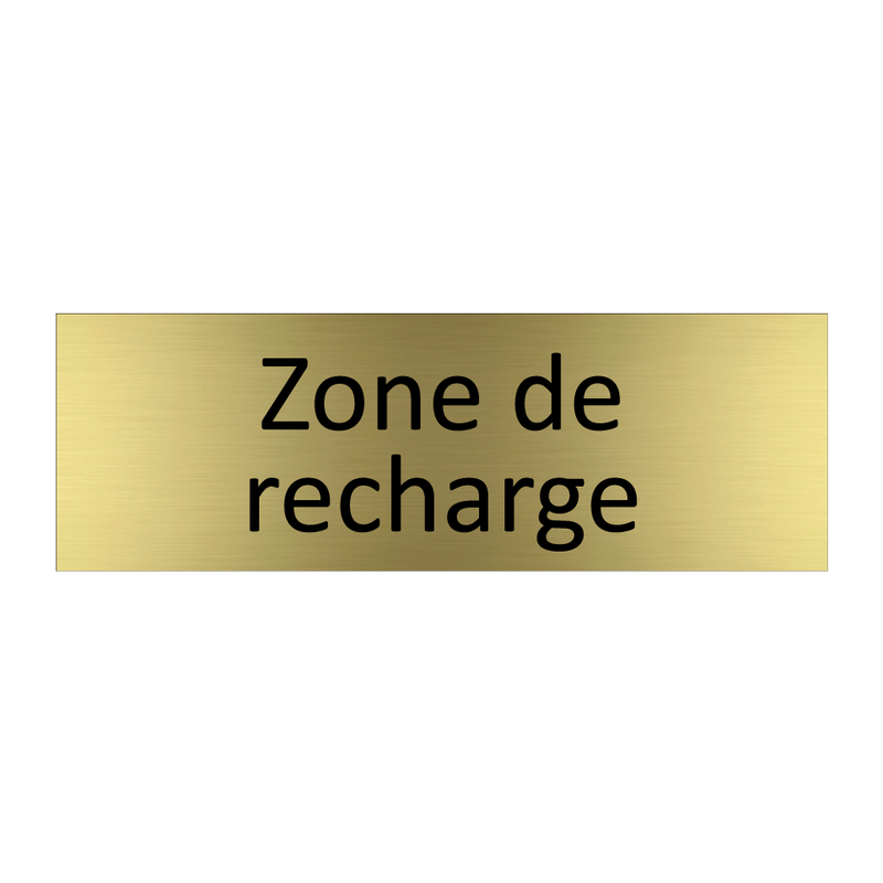 Zone de recharge