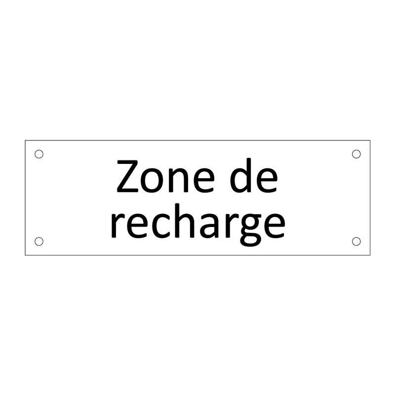 Zone de recharge