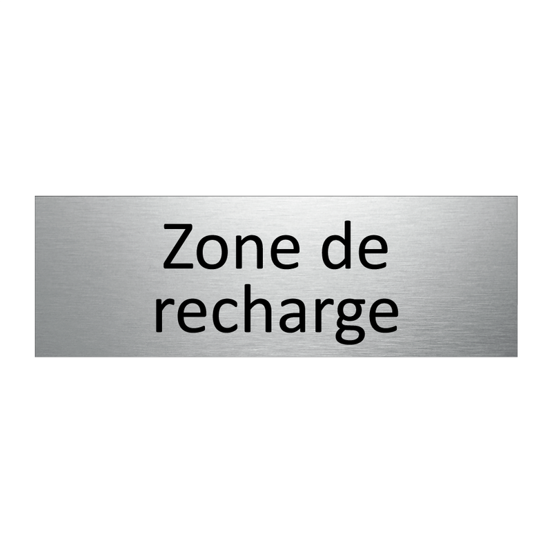 Zone de recharge