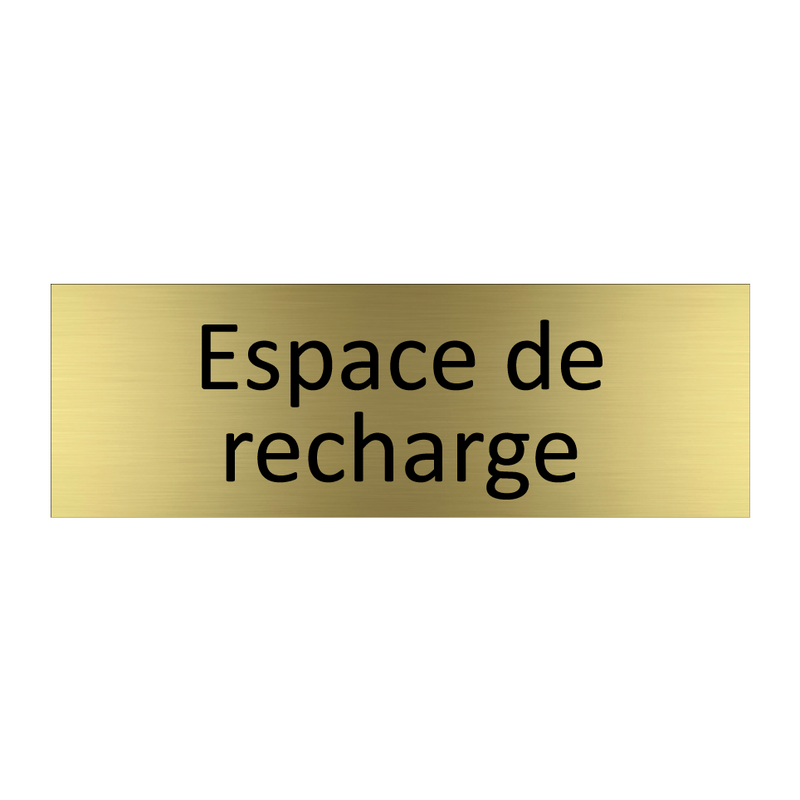 Espace de recharge