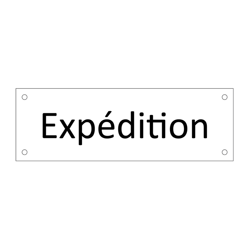 Expédition & Expédition & Expédition