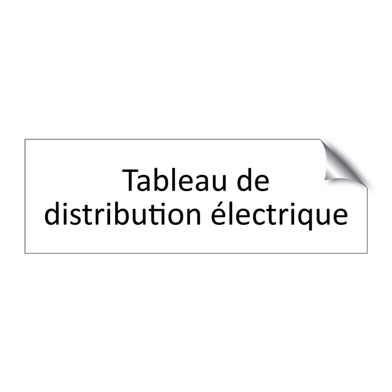 Tableau de distribution électrique