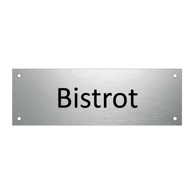 Bistrot & Bistrot & Bistrot