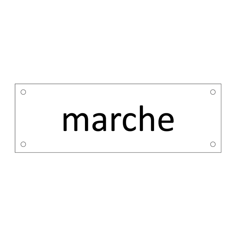 marche & marche & marche