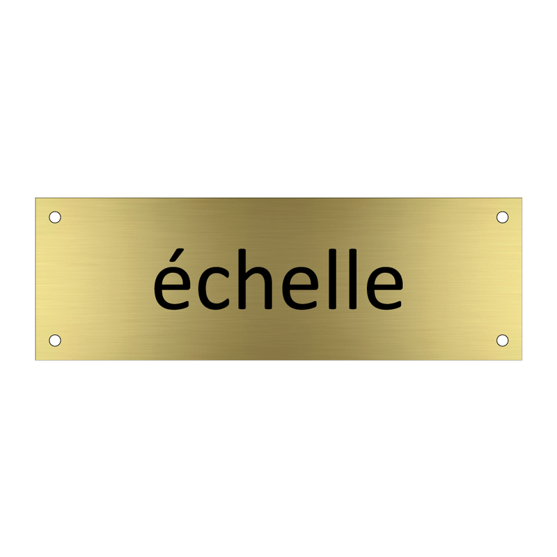 échelle & échelle & échelle