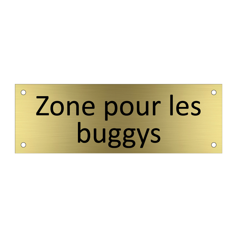 Zone pour les buggys