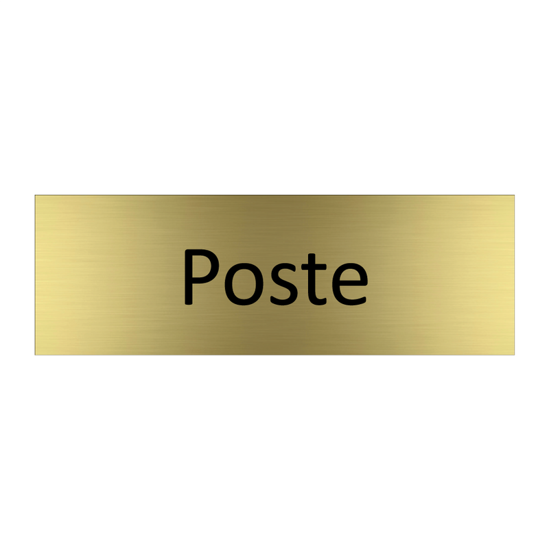 Poste