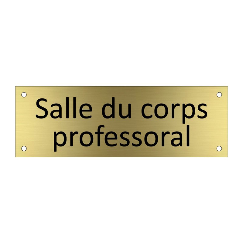 Salle du corps professoral