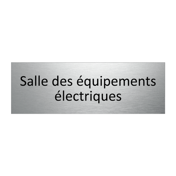 Salle des équipements électriques