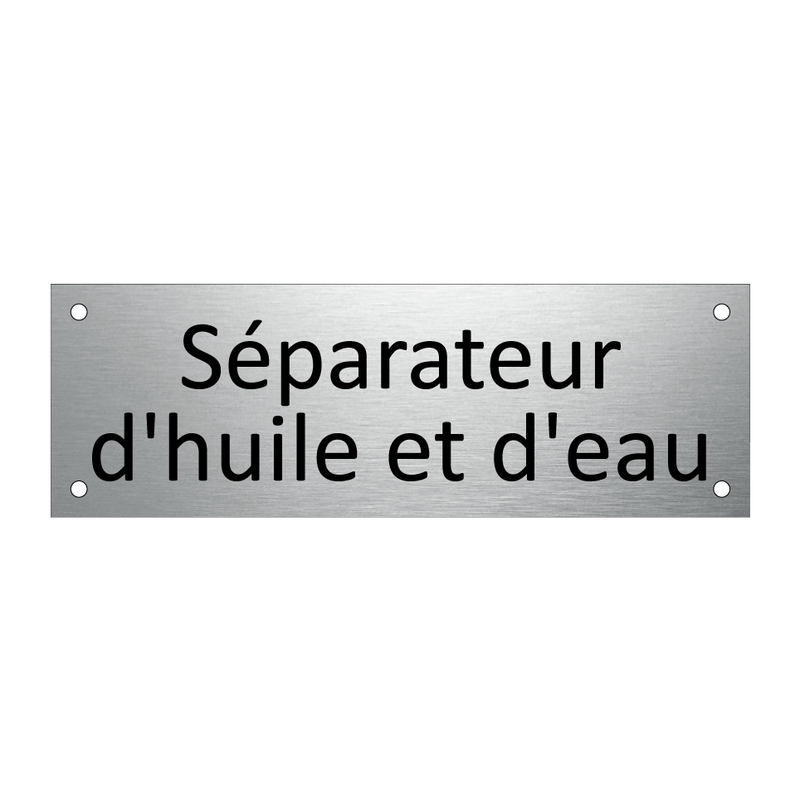 Séparateur d'huile et d'eau