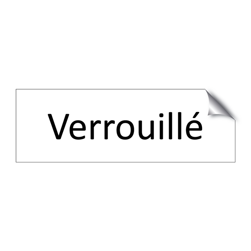 Verrouillé