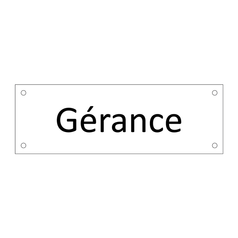 Gérance