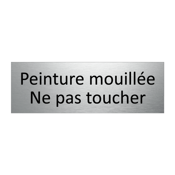 Peinture mouillée Ne pas toucher