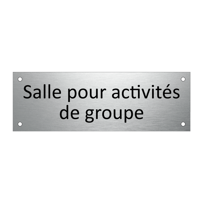 Salle pour activités de groupe