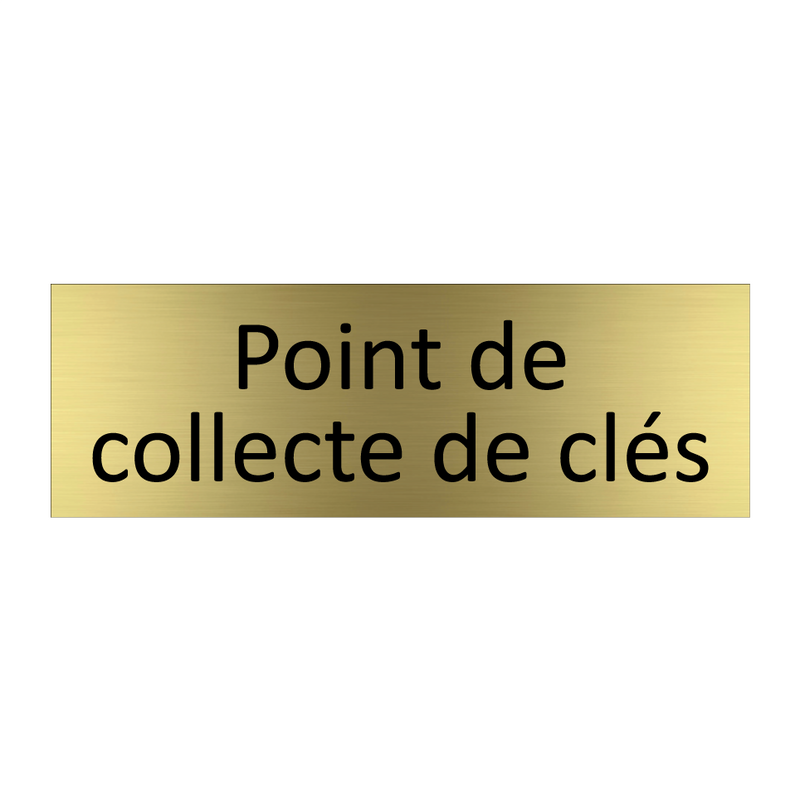 Point de collecte de clés