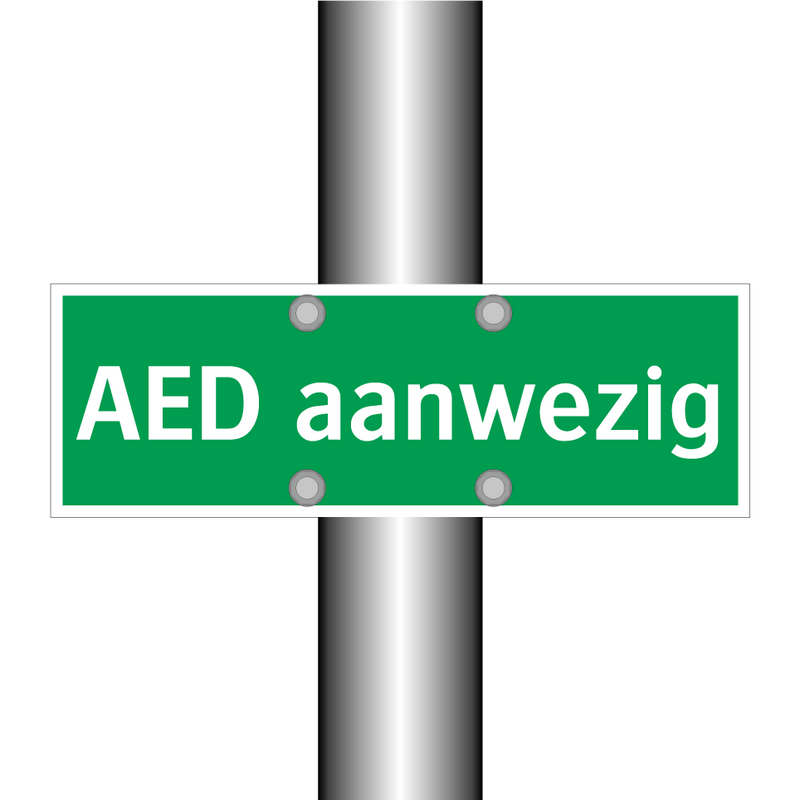 AED aanwezig