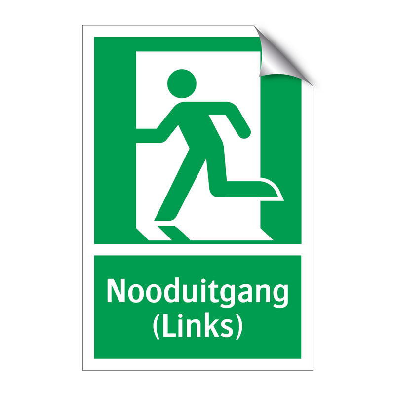 Nooduitgang (Links) & Nooduitgang (Links) & Nooduitgang (Links) & Nooduitgang (Links)