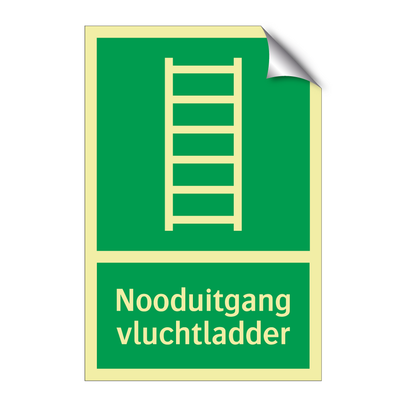 Nooduitgang vluchtladder & Nooduitgang vluchtladder & Nooduitgang vluchtladder