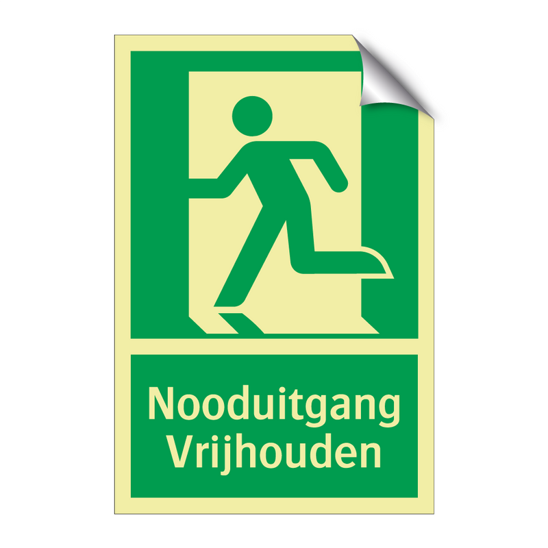 Nooduitgang Vrijhouden & Nooduitgang Vrijhouden & Nooduitgang Vrijhouden & Nooduitgang Vrijhouden