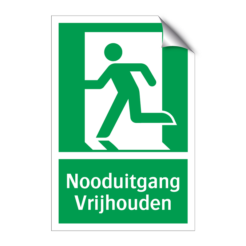 Nooduitgang Vrijhouden & Nooduitgang Vrijhouden & Nooduitgang Vrijhouden & Nooduitgang Vrijhouden