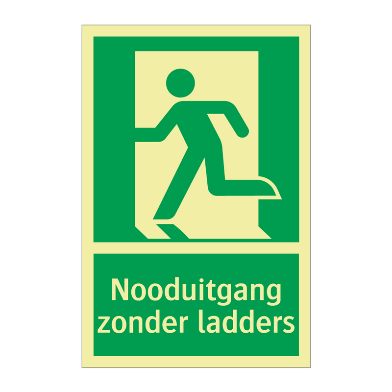 Nooduitgang zonder ladders & Nooduitgang zonder ladders & Nooduitgang zonder ladders