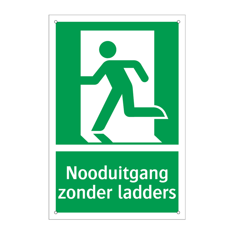 Nooduitgang zonder ladders & Nooduitgang zonder ladders & Nooduitgang zonder ladders