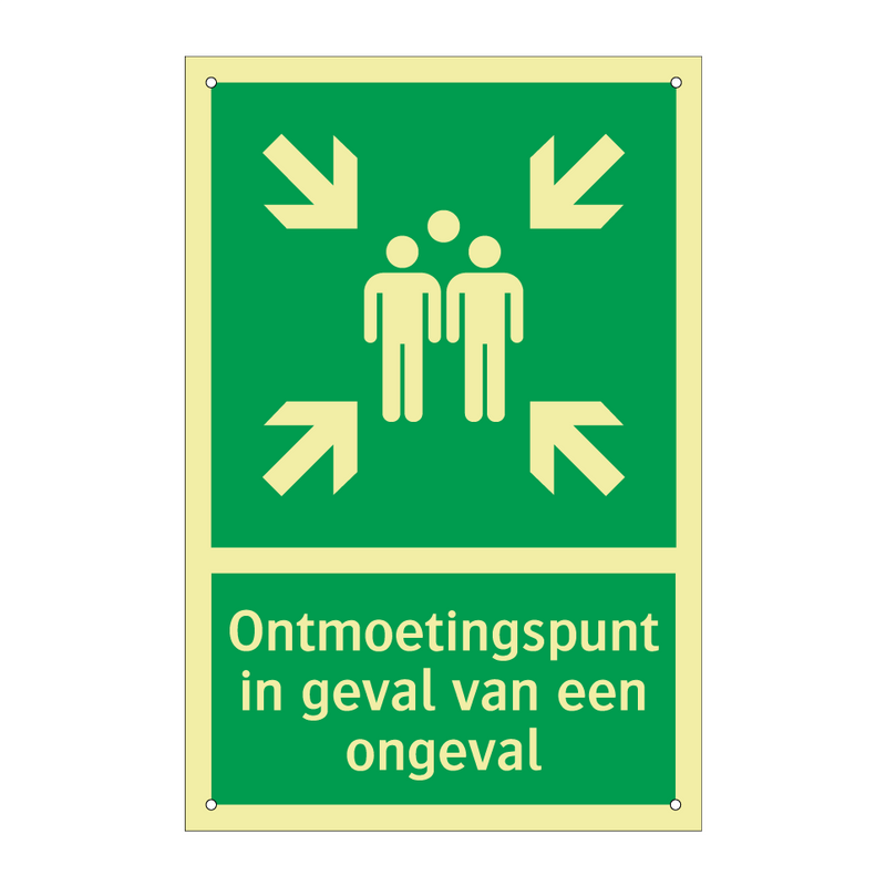 Ontmoetingspunt in geval van een ongeval & Ontmoetingspunt in geval van een ongeval