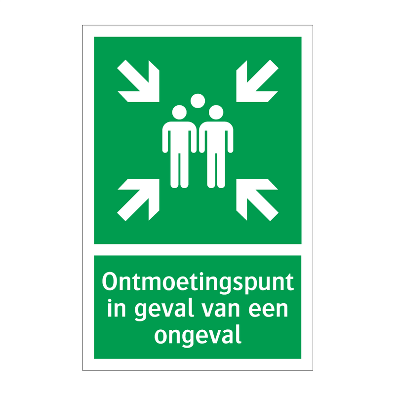 Ontmoetingspunt in geval van een ongeval & Ontmoetingspunt in geval van een ongeval