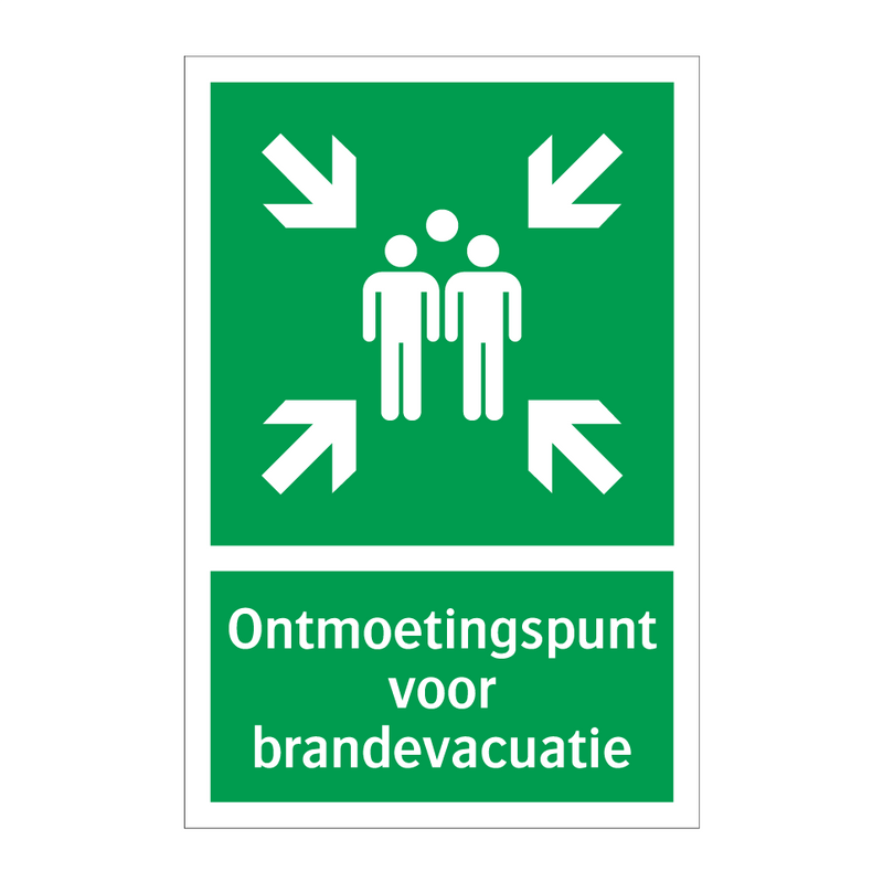 Ontmoetingspunt voor brandevacuatie & Ontmoetingspunt voor brandevacuatie