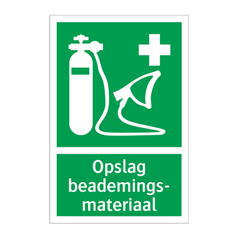 Opslag beademings- materiaal & Opslag beademings- materiaal & Opslag beademings- materiaal