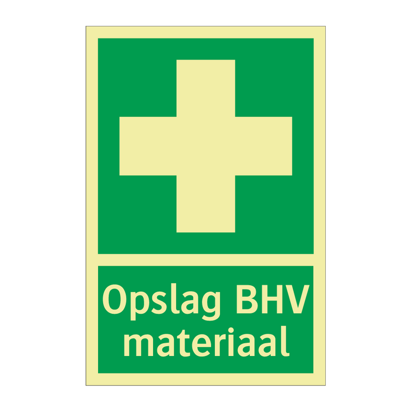 Opslag BHV materiaal & Opslag BHV materiaal & Opslag BHV materiaal & Opslag BHV materiaal