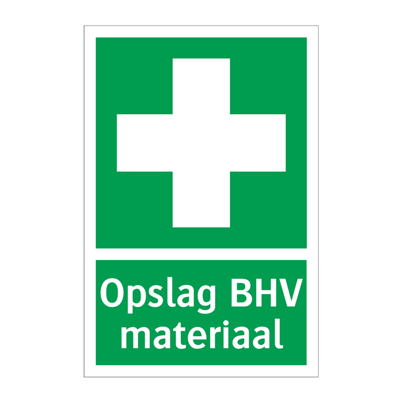 Opslag BHV materiaal & Opslag BHV materiaal & Opslag BHV materiaal & Opslag BHV materiaal