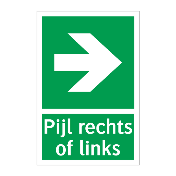 Pijl rechts of links & Pijl rechts of links & Pijl rechts of links & Pijl rechts of links