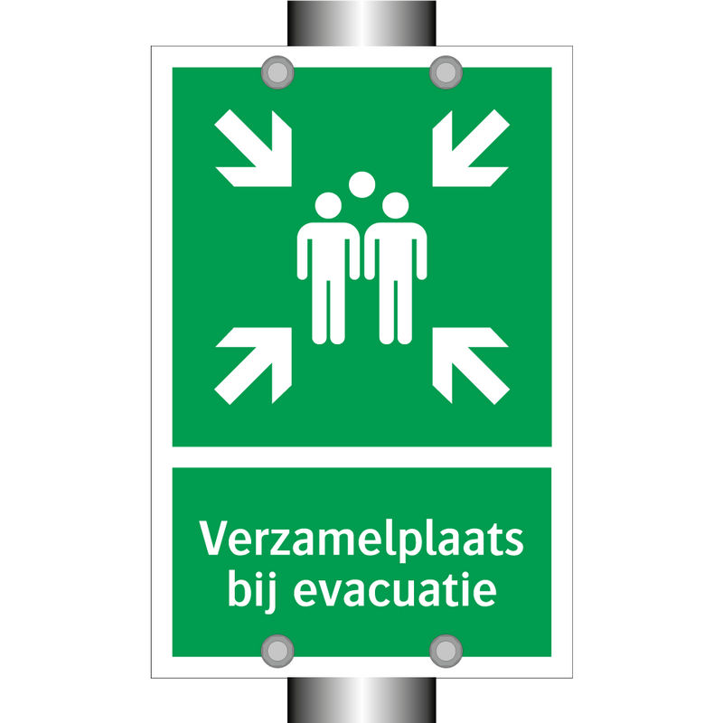 Verzamelplaats bij evacuatie & Verzamelplaats bij evacuatie & Verzamelplaats bij evacuatie