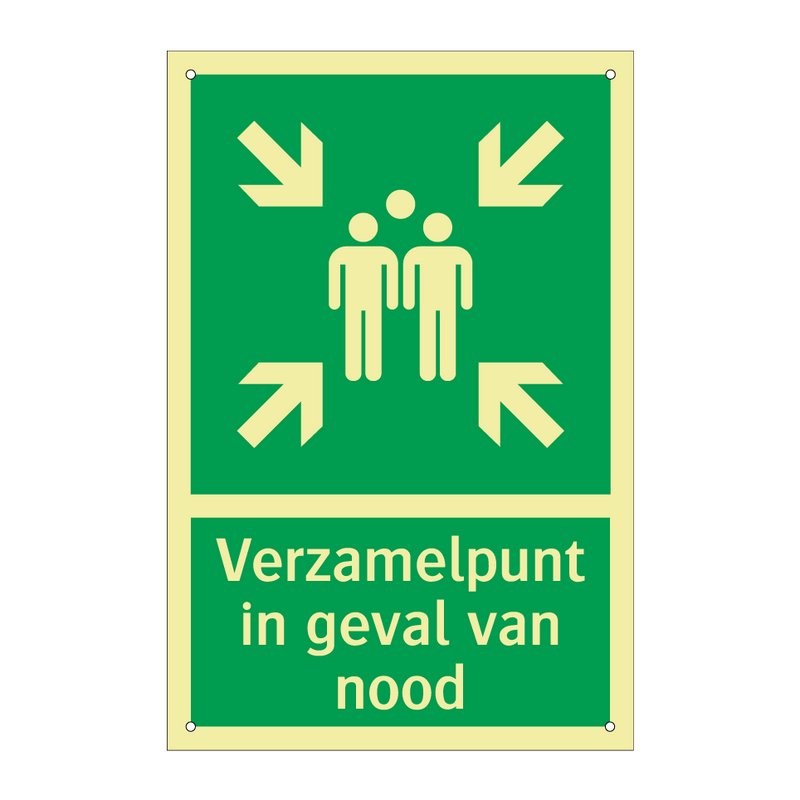 Verzamelpunt in geval van nood & Verzamelpunt in geval van nood & Verzamelpunt in geval van nood