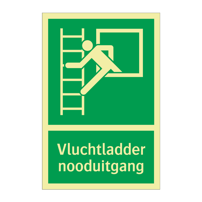 Vluchtladder nooduitgang & Vluchtladder nooduitgang & Vluchtladder nooduitgang