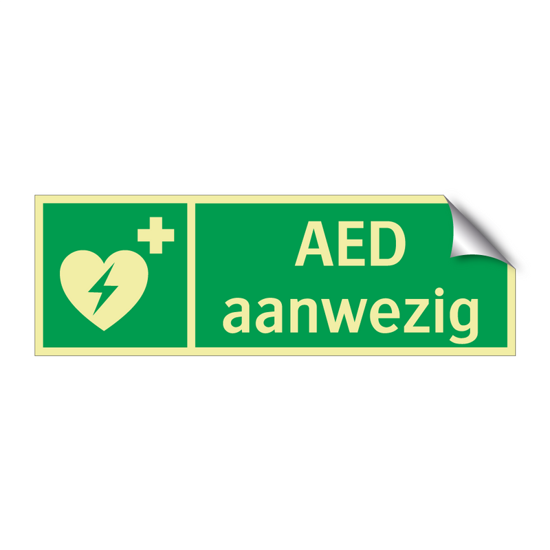 AED aanwezig