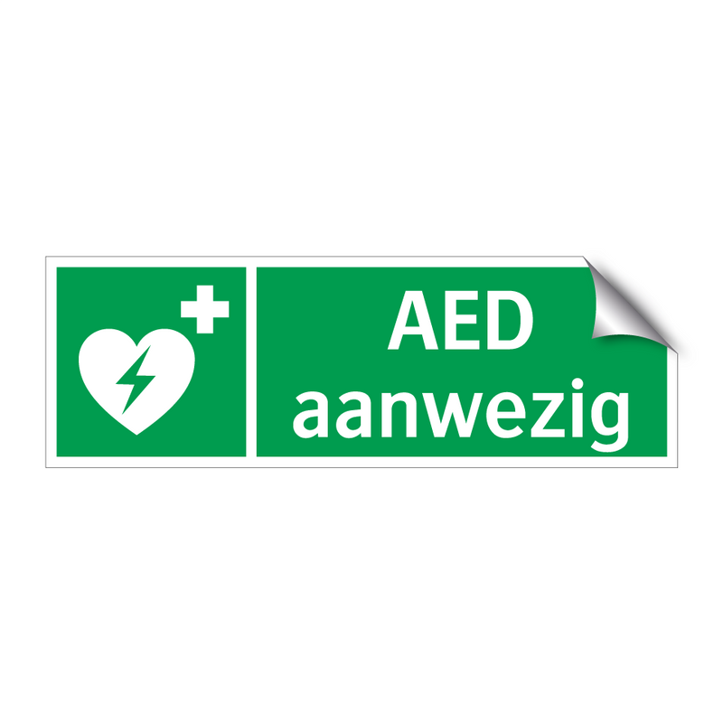 AED aanwezig