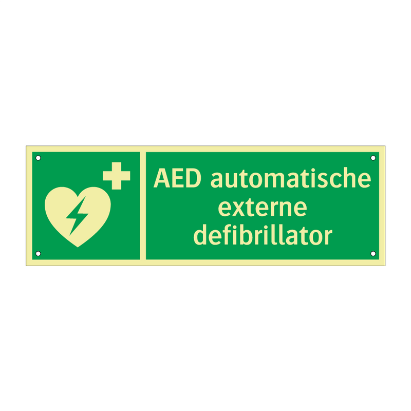 AED automatische externe defibrillator