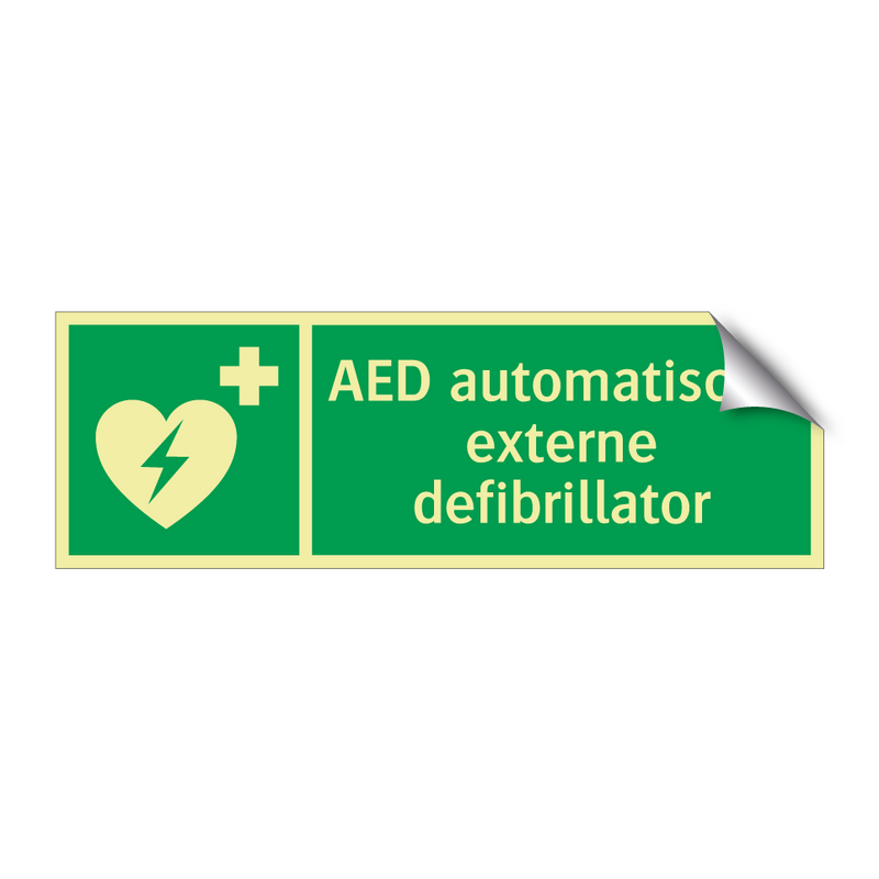 AED automatische externe defibrillator