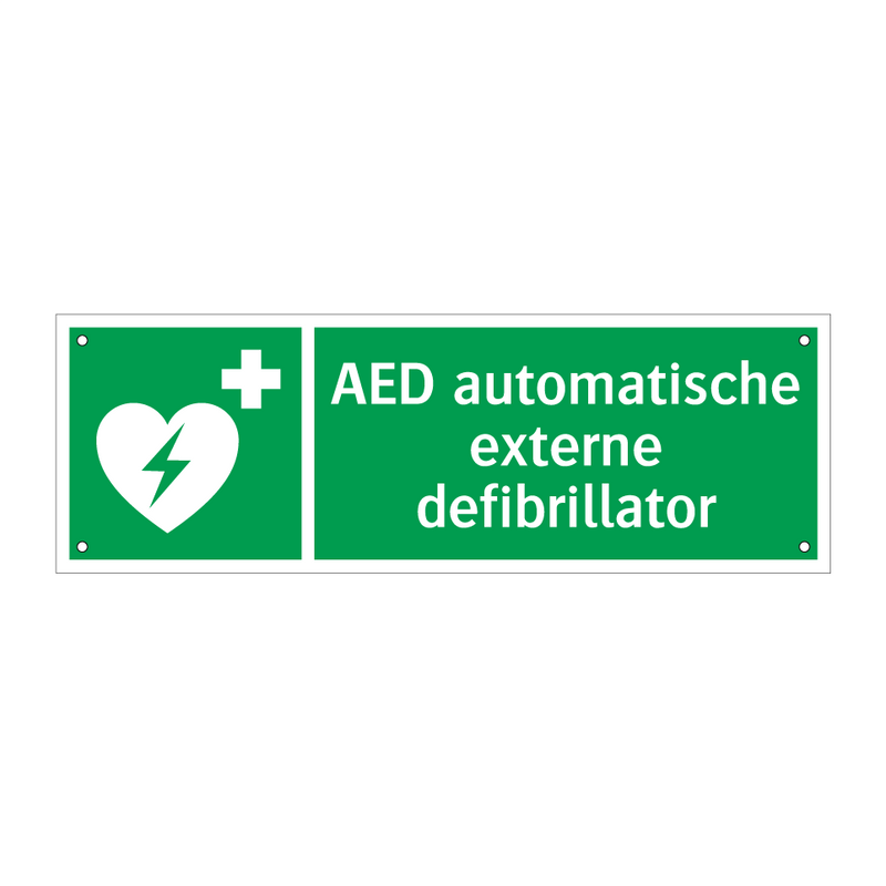 AED automatische externe defibrillator