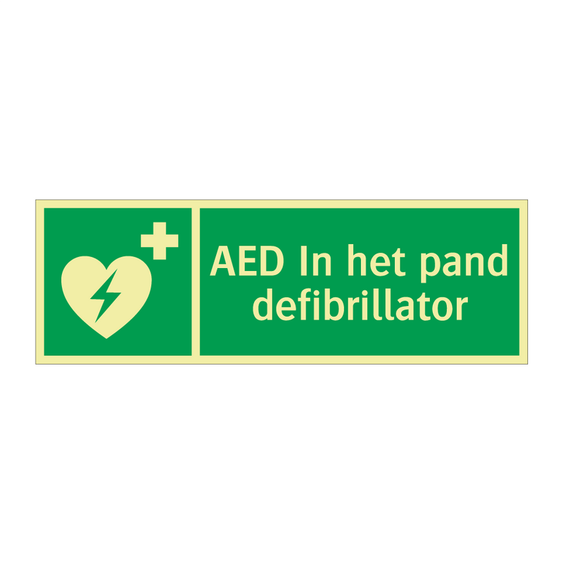 AED In het pand defibrillator