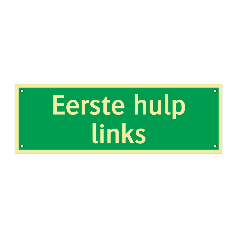 Eerste hulp links