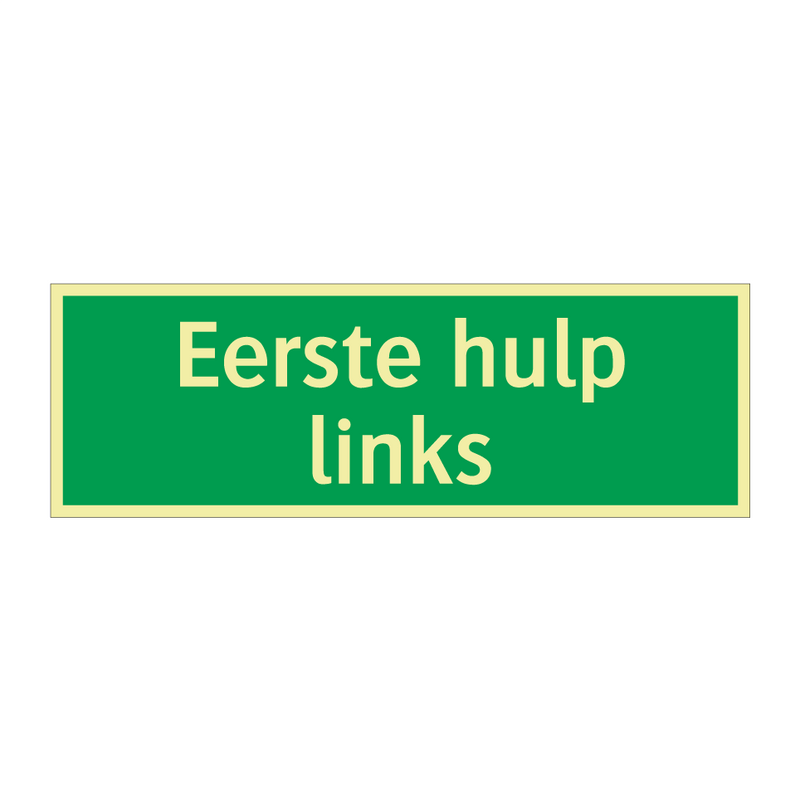 Eerste hulp links