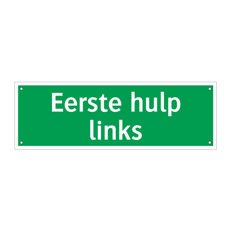 Eerste hulp links